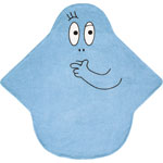 Sortie de bain bébé barbapapa bleu pas cher