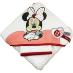Sortie de bain bébé love minnie pas cher