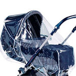 Housse pluie poussette pour bloc poussette/duette/triplette pas cher