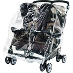 Housse pluie poussette cover all aria twin pas cher