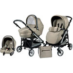 Poussette trio easy drive completo miele pas cher