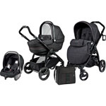 Poussette trio book plus completo denim black pas cher