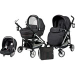 Poussette trio four completo denim black pas cher