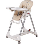 Chaise haute bébé prima pappa diner savana beige pas cher