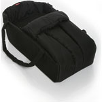 Couffin cocoon noir/rouge pour poussette vibe, verve et promenade pas cher