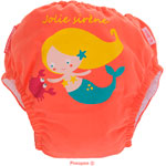 Maillot de bain couche sirène 8-11 kg pas cher