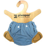 Couche lavable bébé d'apprentissage step in bleue 11-16 kg pas cher