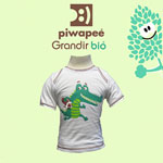 Tee-shirt manches courtes croco malin 12-24 mois pas cher
