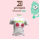 Tee-shirt manches courtes les radis 12-24 mois pas cher