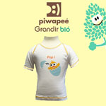 Tee-shirt manches courtes poussin 12-24 mois pas cher