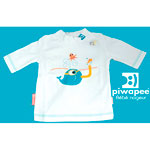 Tee-shirt baleine et compagnie 4-8kg pas cher