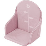 Coussin de chaise rose pas cher