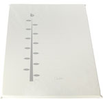 Tapis avec toise  pvc pour parc 93 x 72.5 cm off white pas cher