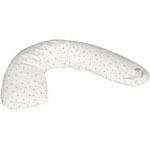 Coussin de maternité big flopsy blanc / étoiles grises pas cher