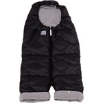 Nid d'ange combizip t2 noir/gris pas cher