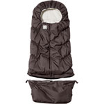 Chancelière bébé modulable eskimo marron / ivoire pas cher