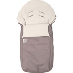 Chancelière bébé taupe / ivoire pas cher