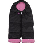 NID D'ANGE COMBIZIP T2 NOIR/ FUCHSIA