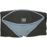 Couverture babynomade polaire t1 gris fonce/ ciel pas cher
