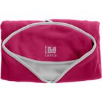 Couverture babynomade polaire t1 framboise / ivoire pas cher