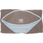 Couverture babynomade polaire t2 taupe/ciel pas cher