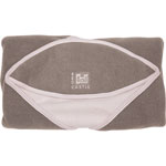 Couverture babynomade polaire t2 taupe/rose pas cher