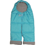 NID D'ANGE COMBIZIP T2 TURQUOISE / GRIS CLAIR