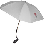 Ombrelle poussette universelle anti uv gris perle pas cher