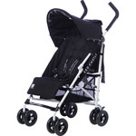 Poussette 4 roues citylink 2 black and white pas cher