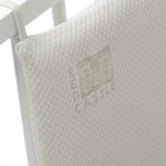 Tour le lit fleur de coton ivoire pas cher