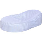 Drap housse bebe jersey rayé ciel pas cher