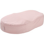 Drap housse bebe fleur de coton rose pas cher