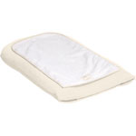 Matelas à langer et sa housse ivoire pas cher