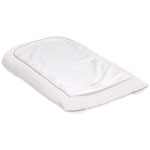 Matelas à langer et sa housse blanc pas cher