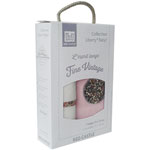 Coffret 2 langes fine vintage 72 x 72 cm liberty baby pas cher