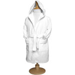 Peignoir 12-24 mois blanc pas cher
