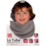 Tube polaire taupe pas cher