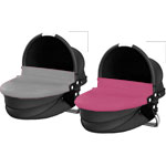 Tablier réversible pour nacelle yoga pink/grey pas cher