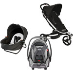 Poussette trio zen by babyzen avec nacelle yoga et coque shadow pas cher