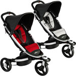 Coussin d'assise réversible babyzen cherry/silver pas cher