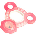 Triangle dentition 3 mois sourire rose pas cher