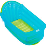Baignoire bébé gonflable turquoise pas cher