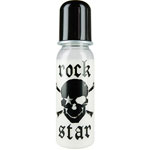 Biberon sans bpa 'black rock star'  250ml pas cher