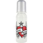 Biberon sans bpa 'rock star' coeur/ailes 250 ml pas cher