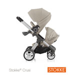 Siège supplémentaire poussette crusi  beige pas cher