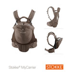 Porte bébé mycarrier marron pas cher