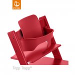 Fauteuil bébé rouge baby set pour tripp trapp pas cher