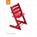 Chaise haute bébé évolutive tripp trapp rouge pas cher