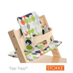 Coussin fauteuil bébé silhouette vert tripp trapp pas cher
