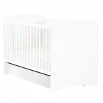 Tiroir pour little big bed 70x140cm nature blanc pas cher